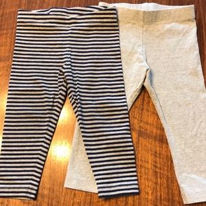 Lot of 2 Primary Leggings 12-18 mo